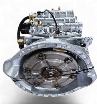 REMAN TOYOTA FORKLIFT 72-8FD30 COMPLETE TRANSMISSION ASSEMBLY W/ TORQUE CONVERTER - TY320102667271