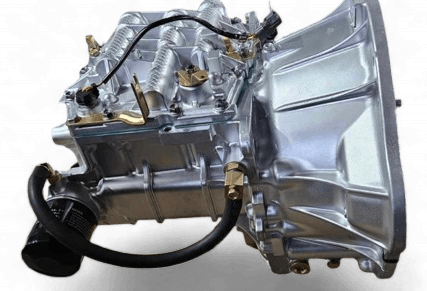 REMAN TOYOTA FORKLIFT 8FDU32 COMPLETE TRANSMISSION ASSEMBLY W/ TORQUE CONVERTER - TY32010U225071