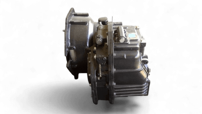REMAN TOYOTA FORKLIFT 8FD50U COMPLETE TRANSMISSION ASSEMBLY W/ TORQUE CONVERTER - TY32010U361071